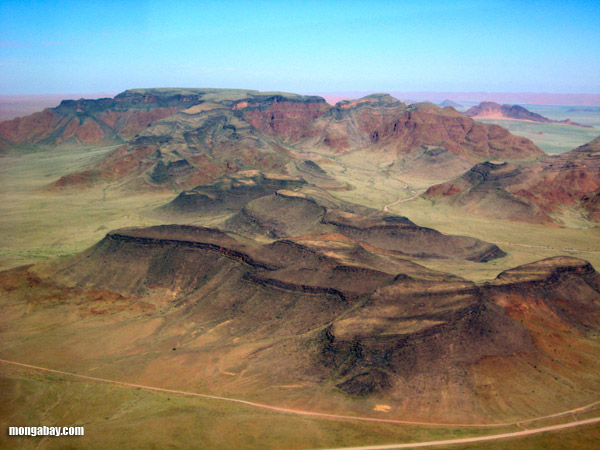Mountains in the Namibian Desert